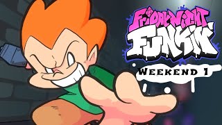 FNF WEEKEND 1 UPDATE GAMEPLAY [upl. by Susejedairam]