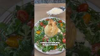 Recette ramadan Burrata pizza ball au saumon fumé 🍕🤌🏼 Follow moi pour plus de recettes ❤️ food [upl. by Amlus785]