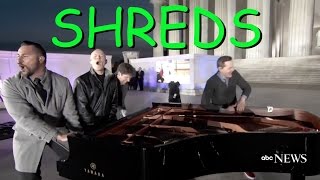 The Piano Guys and 3 Doors Down SHRED Trumps Inauguration [upl. by Airehc]