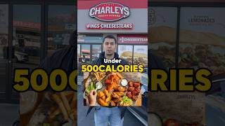 Charleys Cheesesteak LOW CALORIE HIGH PROTEIN Meal🍽️ shorts diet [upl. by Ilbert2]