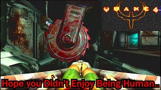 Quake 4 With Commentary Xbox 360 Kanes Infamous Stroggification Scene [upl. by Akeret]