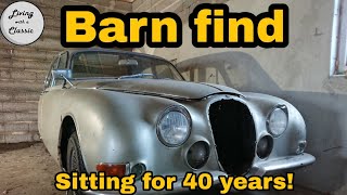 Jaguar Barn Find  1966 SType Project Car Part 1 [upl. by Gereld917]