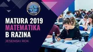 Matura 2019  Matematika B razina jesenski rok [upl. by Powers]