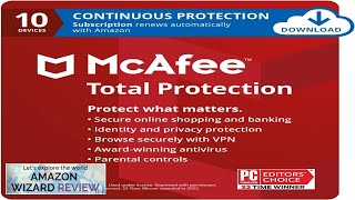 McAfee Total Protection 2024 Ready 10 Device Cybersecurity Software Includes Review [upl. by Gabriele999]