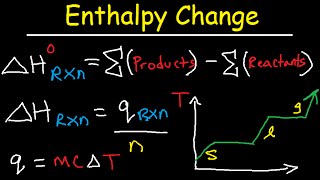 Enthalpy Change of Reaction amp Formation  Thermochemistry amp Calorimetry Practice Problems [upl. by Neelrahc]