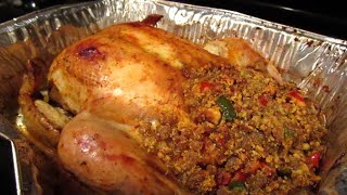 THANKSGIVING ROAST CHICKEN  STUFFING [upl. by Emelin]