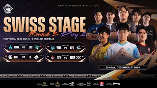 🔴LIVE  MLBB M6 World Championship  Swiss Stage Round 3 Day 2 [upl. by Adnilema892]