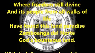 Zamboanga del Norte Hymn with vocals [upl. by Adnaram]