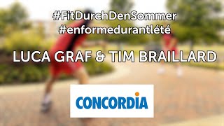 SommerChallenge mit Luca Graf und Tim Braillard [upl. by Kelby]