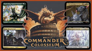 MTG Commander Gameplay  Brago vs Chatterfang vs Rin and Seri vs Ulalek [upl. by Ellerret484]