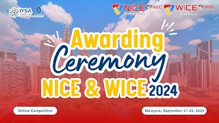 Awarding Ceremony NICE amp WICE Online Participant 2024 [upl. by Rivers]