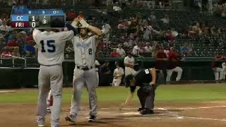 Hooks Bregman hits tworun homer [upl. by Maxwell]