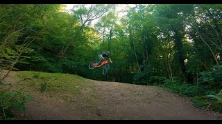 LECKHAMPTON HILL MAIN LINE MTB 1st and 3rd person view [upl. by Charmion]