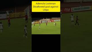 Ademola Lookman disallowed goal Is this really offside  football [upl. by Westney669]