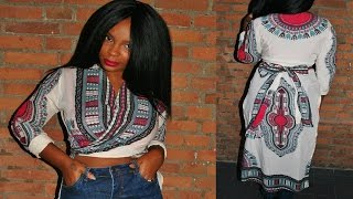 How To DIY Dashiki Shirt [upl. by Tesil]