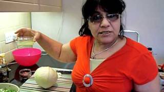 Stuffed Cabbage Recipe Assyrian Iraqi Vegetarian Dolma  Quorn PART 13 [upl. by Phail]