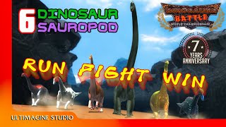 DinosaursBattle Run and fight to survive 1 dinosaur jurassicworld dinosaursbattle dinosaurs [upl. by Ailssa]