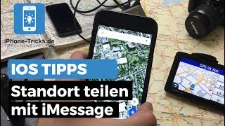 Ich bin hier  Standort teilen mit dem iPhone leichtgemacht [upl. by Trella]