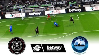 🔴ORLANDO PIRATES vs RICHARDS BAY ⚽ BETWAY PREMIERSHIP 2425 ⚽ FOOTBALL GAMEPLAY HD [upl. by Yrtneg]