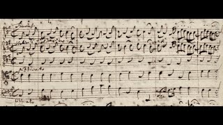 Kommt ihr angefochtnen Sünder BWV 30  JS Bach Autograph score [upl. by Larrisa715]