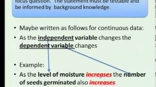 Matric revision Life Sciences Investigations 23 Scientific method [upl. by Lenoel659]