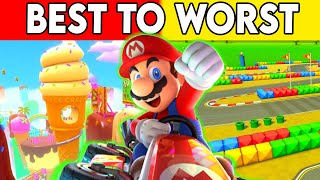 I Ranked ALL 48 Mario Kart 8 Deluxe Booster Pass Tracks [upl. by Alten]