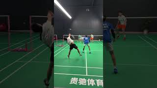 How did you practice badminton Its too fast badminton [upl. by Faustena]