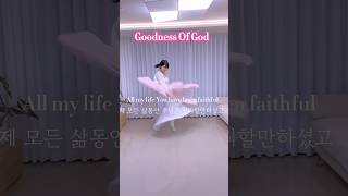 GOODNESS OF GOD  Bethel Worship  Praise Dance  Worship Song  Christian Music  주님의 선하심 [upl. by Adlesirg]