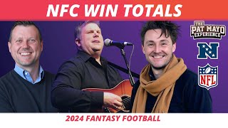 2024 NFC Win Totals NFL Picks Bets  Cust Corner Mini Fast Pass Fast Food Ozempic Ground Turkey [upl. by Bilski]