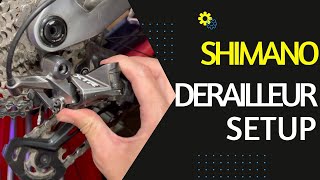 Shimano DEORESLXXTXTR 12 Speed Derailleur setup  How To Setup Your Shimano Derailleur [upl. by Feirahs]