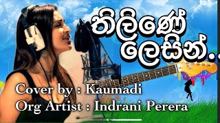 Thiline lesin piliganwami තිලිනේ ලෙසින් පිලිගන්වමි cover Live [upl. by Sedaiuqlem]