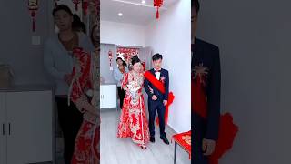 Chinas unique Marriage part 10￼ yt china weddings youtubeshorts viral shorts chinesedulhan [upl. by Avenej]