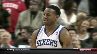 Allen Iverson Returns to Philly ESPN Sports Center Highlight 1080p Post Game Interview [upl. by Drus143]