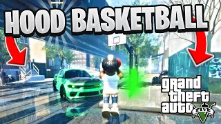 YOU CAN PLAY BASKETBALL IN THIS NEW ULTRA REALISTIC ROBLOX HOOD GAME [upl. by Ailecara]