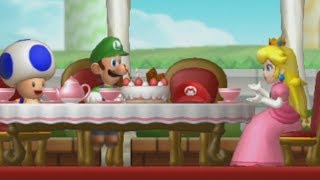 New Super Luigi U Walkthrough  World 1  Acorn Plains All Star Coins amp Secret Exits [upl. by Ayyn]