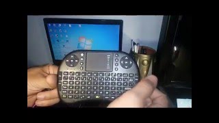 UKB  500  RF Mini Wireless keyboard with Touche Pad for TV BOX  PC 999 [upl. by Buzzell]