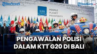 Kepolisian Negara Republik Indonesia Siapkan Strategi Pengawalan KTT G20 yang Digelar di Bali [upl. by Riada]