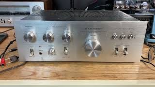 Incoming wounded Kenwood KA 3500 stereo Amplifier [upl. by Rici993]