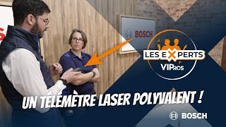 On teste le télémètre laser GLM 5027 CG de Bosch Professional  Les Experts VIPros [upl. by Manya]