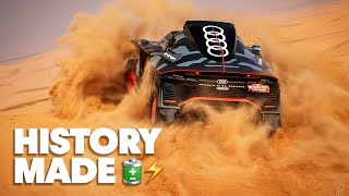 Dakar Rally Stage 3 Highlights Audi Make History With The RS Q eTron ⚡️ [upl. by Kal637]