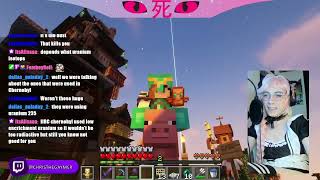 ChrisTheFemboy ASTOLFO COSPLAY minecraft Fempire SMP server VOD 29022024 part 2 [upl. by Franzoni674]