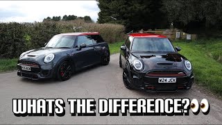 LCI F56 JCW V PRE LCI JCW  EXHAUST REVS DRIVE BYS WHATS LOUDER [upl. by Drofyar846]