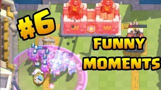 CLASH ROYALE  FUNNY MOMENTS 6 [upl. by Neeoma485]