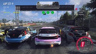 Rallycross Gameplay in 12 different racing games Dirt Rally 20 VRally 4 The Crew 2 and more [upl. by Nosidam890]