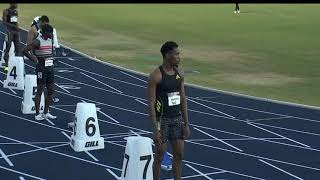 Erriyon Kingston beaten Trayvon Bromell 200m Dash [upl. by Gnoud]