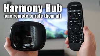 Harmony Hub Setup the SMART Universal Remote [upl. by Fanchie444]