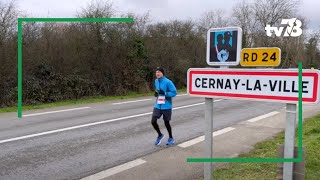 Cernaylaville organise le premier marathon et semimarathon de l’année en France [upl. by Posehn]