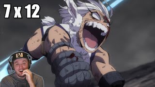 This Season Just Keeps Outdoing Itself My Hero Academia Season 7 Episode 12 REACTION [upl. by Doscher]