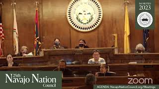 Day 2 Winter Session 25th Navajo Nation Council 01242023 via Telecommunications [upl. by Airal]