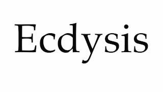 How to Pronounce Ecdysis [upl. by Slayton]